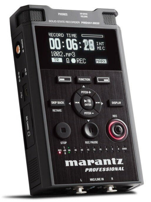 Marantz PMD661 MKIII портативный рекордер от компании MetSnab - фото 1