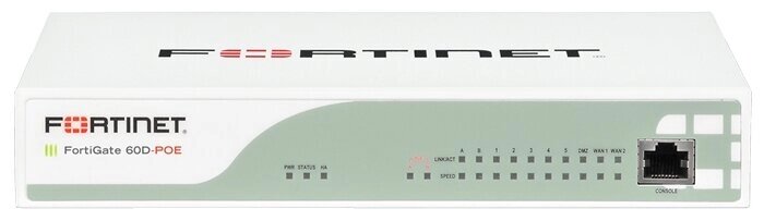 Маршрутизатор Fortinet FortiGate-60D-POE от компании MetSnab - фото 1