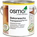 Масло для древесины Osmo (Осмо) Dekorwachs Transparent 3101 бесцветное 2,5 л (на 50 кв. м в 1 слой) от компании MetSnab - фото 1