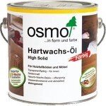 Масло-воск для паркета и мебели Osmo (Осмо) Hartwachs-Ol Farbig 3040 Белое 2,5 л (на 75 кв. м в 1 слой) от компании MetSnab - фото 1