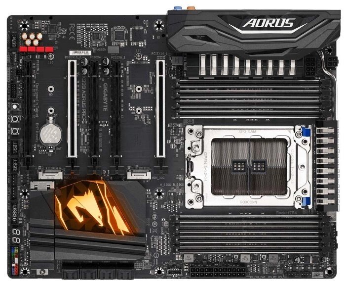 Материнская плата GIGABYTE X399 AORUS PRO от компании MetSnab - фото 1