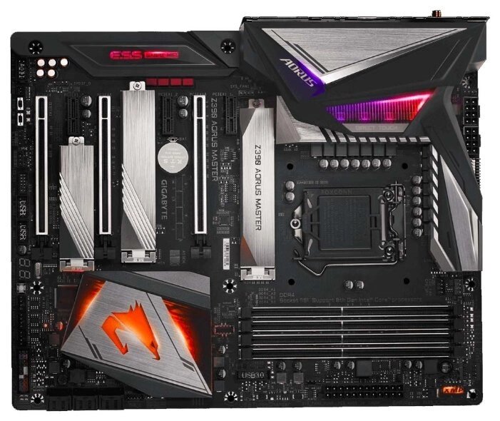 Материнская плата GIGABYTE Z390 AORUS MASTER (rev. 1.0) от компании MetSnab - фото 1