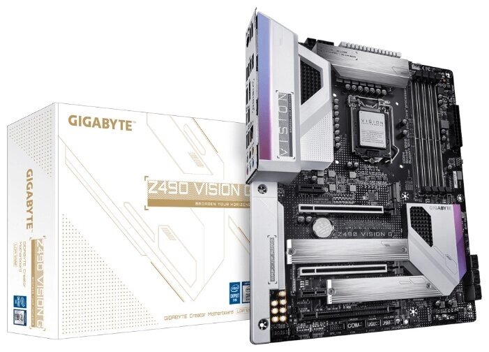 Материнская плата GIGABYTE Z490 VISION G от компании MetSnab - фото 1