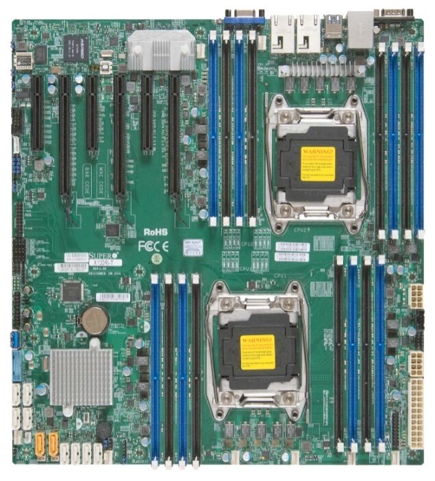 Материнская плата Supermicro X10DRi от компании MetSnab - фото 1