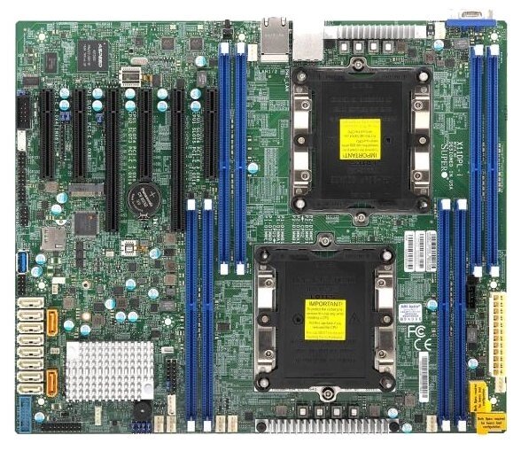 Материнская плата Supermicro X11DPL-i от компании MetSnab - фото 1