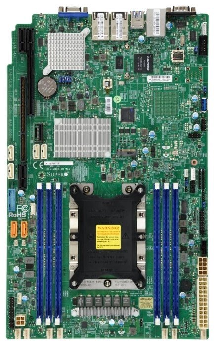 Материнская плата Supermicro X11SPW-TF от компании MetSnab - фото 1