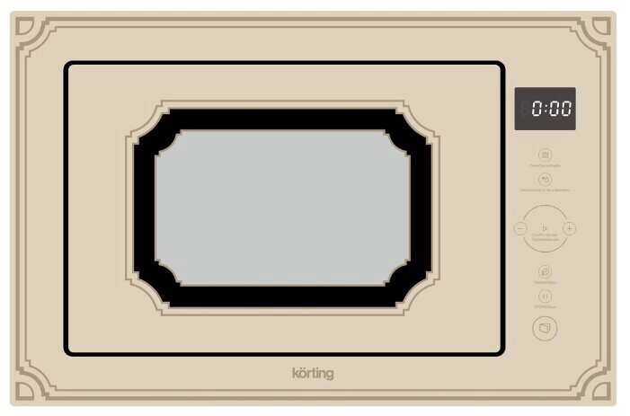 Микроволновая печь встраиваемая Korting KMI 825 RGB от компании MetSnab - фото 1