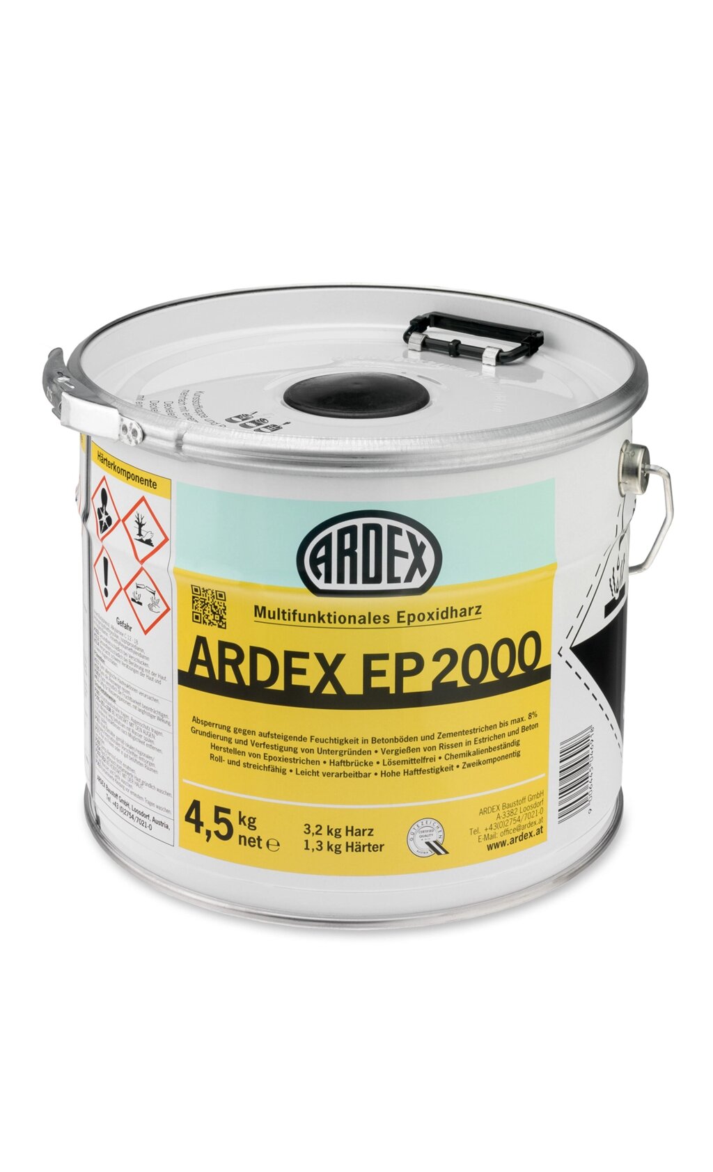 Многофункциональная грунтовка основе эпоксидной смолы ARDEX EP 2000 / 4,5 л. от компании MetSnab - фото 1