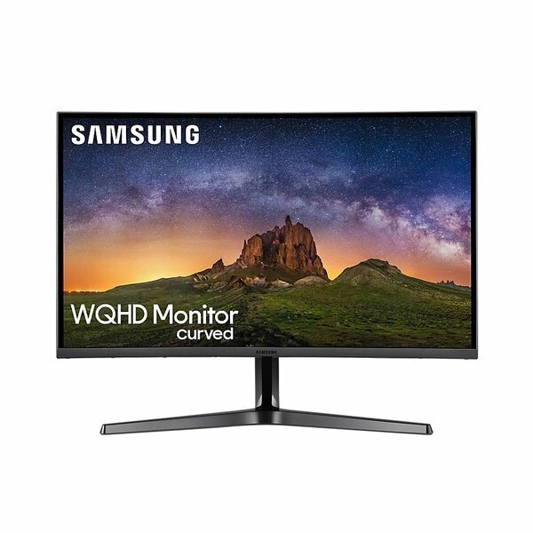 Монитор Samsung 31.5quot; C32JG50QQI темно-серый VA LED 4ms 16:9 HDMI полуматовая 3000:1 300cd 178гр/178гр 2560x1440 от компании MetSnab - фото 1