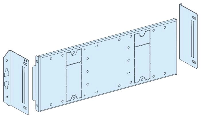 Монтажная плата для распределительного щита Schneider Electric 03104 от компании MetSnab - фото 1