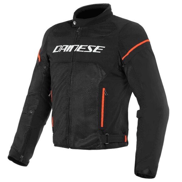 Мотокуртка Dainese Air Frame D1 Tex Текстильная n32 black/white/fluo-red 46 от компании MetSnab - фото 1