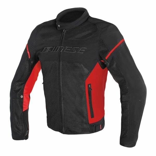 Мотокуртка Dainese Air Frame D1 Tex Текстильная p75 black/black/red-fluo 46 от компании MetSnab - фото 1