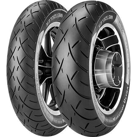 Мотошины 120/55 R26 Metzeler ME 888 Marathon Ultra 67H Передняя (Front) TL REINF от компании MetSnab - фото 1