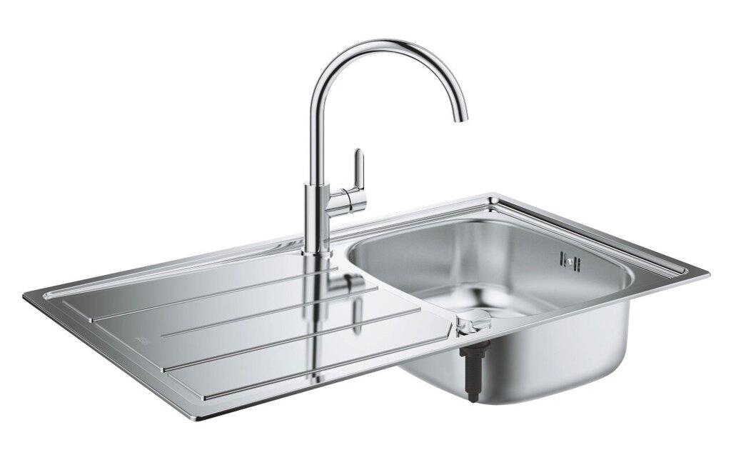 Мойка кухонная Grohe K200 (31562SD0) со смесителем от компании MetSnab - фото 1