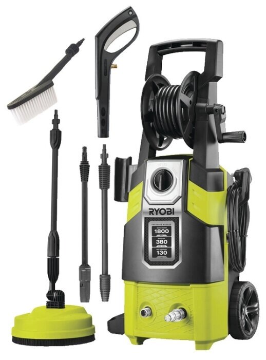 Мойка высокого давления RYOBI RPW130XRB 1.8 кВт от компании MetSnab - фото 1