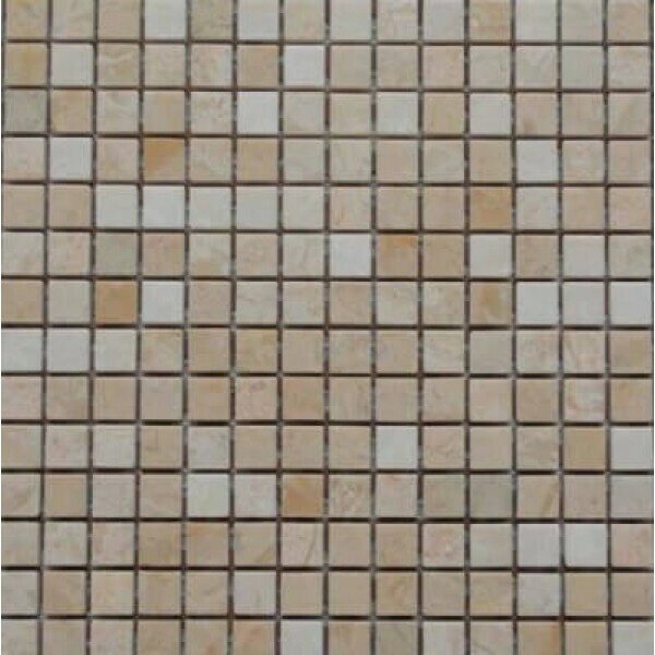 Мозаика Art  Natura Marble Mosaic Botticino Classico 30,5x30,5 глянцевая от компании MetSnab - фото 1