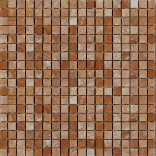 Мозаика Art  Natura Marble Mosaic Rosa Tea 30,5x30,5 глянцевая от компании MetSnab - фото 1