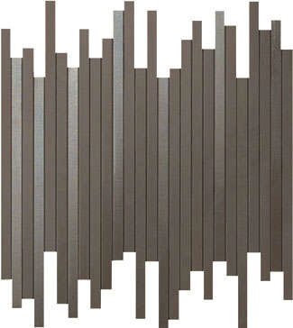 Мозаика Atlas Concorde (италия) Dwell Wall Brown Leather Mosaico L 9DLB 260x305 мм (Керамическая плитка для ванной) от компании MetSnab - фото 1