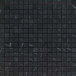 Мозаика Atlas Concorde (италия) Marvel Stone Nero Marquina Mosaic Q 9MQN 305x305 мм (Керамическая плитка для ванной) от компании MetSnab - фото 1