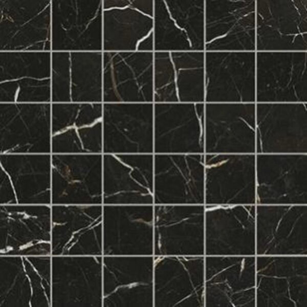 Мозаика Atlas Concorde Russia Allure Imperial Black Mosaic Lap 30x30 лаппатированная от компании MetSnab - фото 1