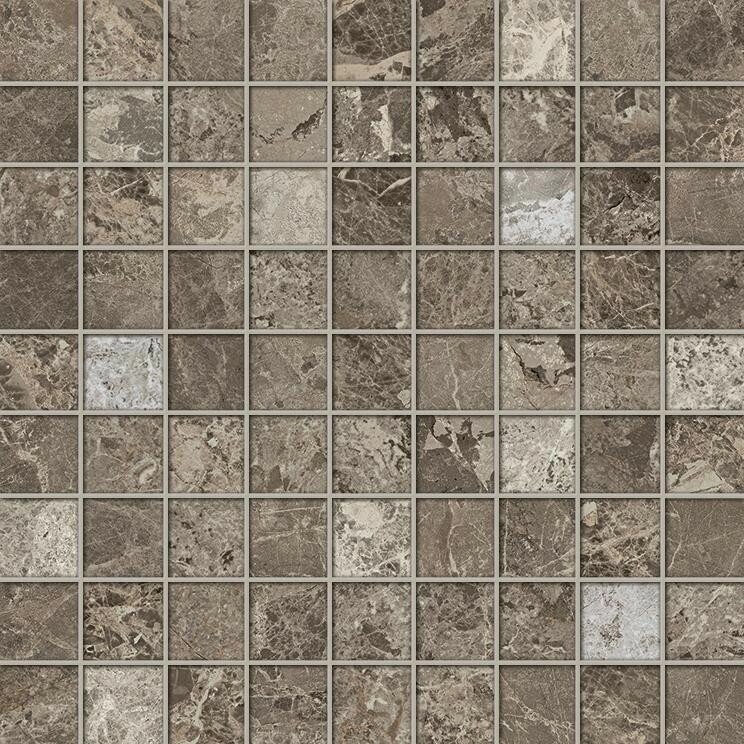 Мозаика Atlas Concorde Russia Victory Taupe Mosaic 31,5x31,5 глянцевая от компании MetSnab - фото 1