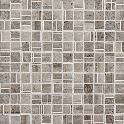 Мозаика Impronta Marmi Imperiali Mosaico Grey 30 +15066 300x300 мм (Керамическая плитка для ванной) от компании MetSnab - фото 1