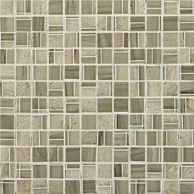 Мозаика Italgraniti Group Marmi Imperiali Mosaico Line 30x30 MM1130M 300x300 мм (Керамическая плитка для ванной) от компании MetSnab - фото 1