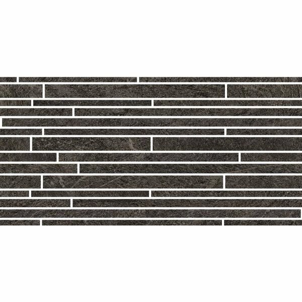 Мозаика Marazzi Italy Mystone Quarzite Black Muretto M0Q9 30x60 матовая от компании MetSnab - фото 1