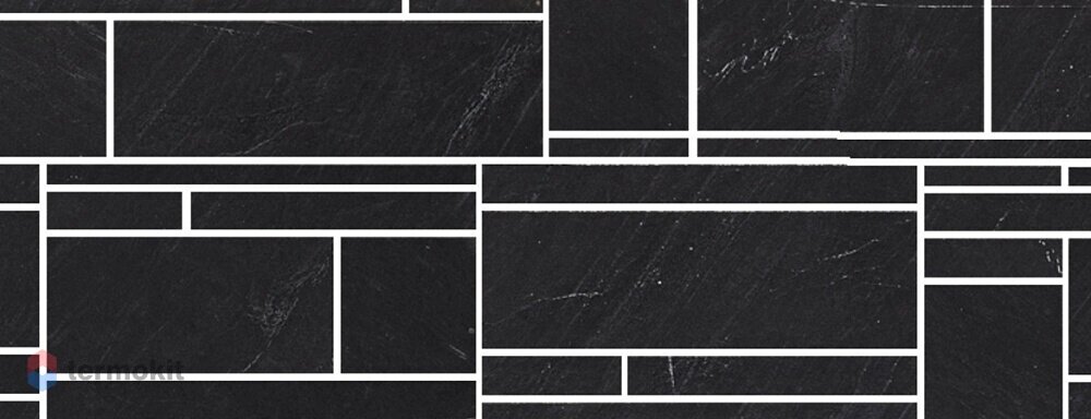 Мозаика настенная M0AF Mystone Lavagna Nero Mosaico 30х60 Marazzi Italy от компании MetSnab - фото 1