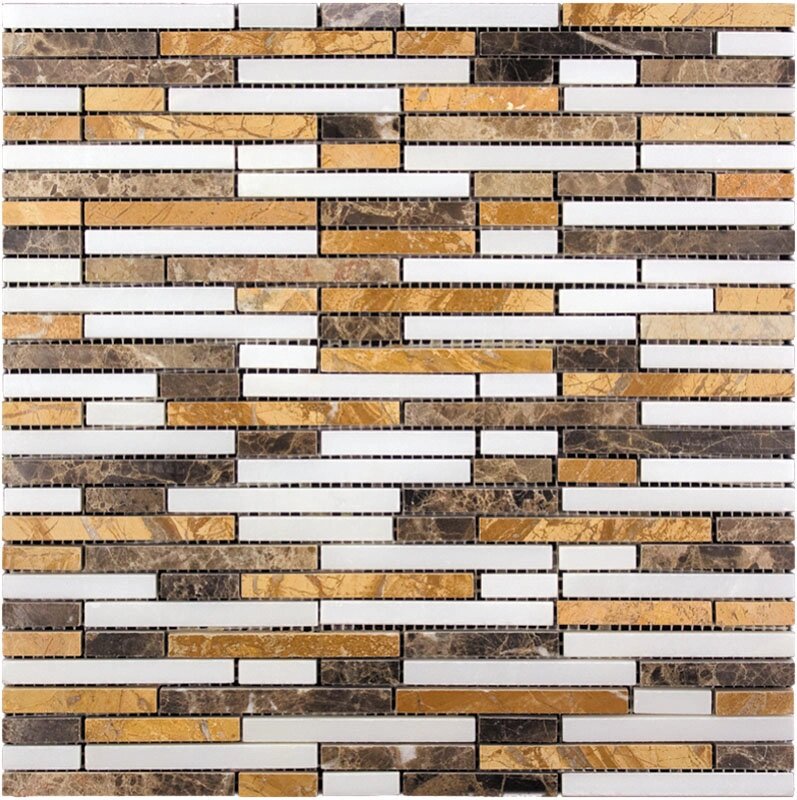 Мозаика Natural Mosaic S-Line KB-C01 (KB10-J03) 305x305 мм (Мозаика) от компании MetSnab - фото 1