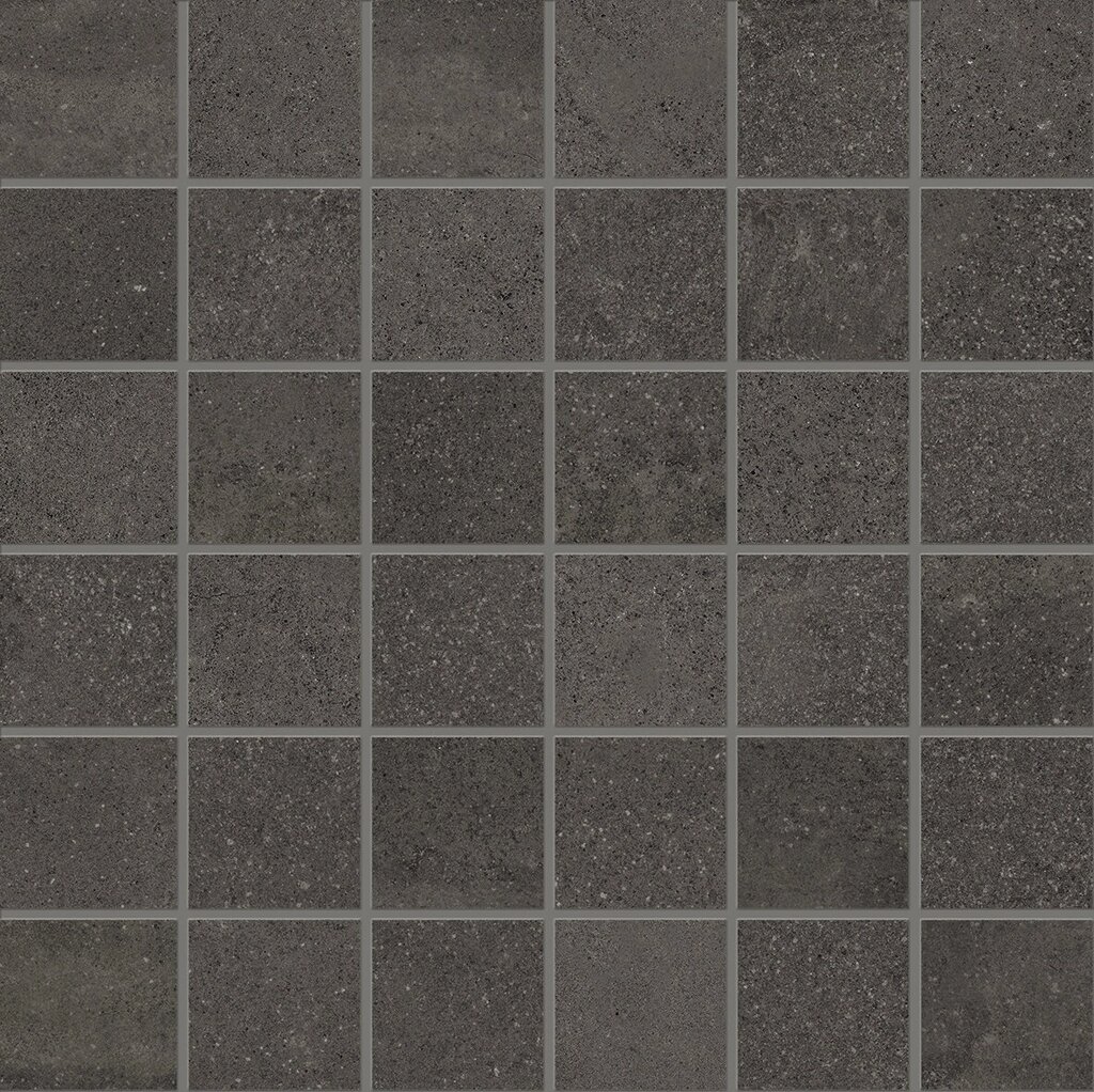 Мозаика облицовочная керамогранит Emilceramica Be-Square I30KC9R Mosaico Black Nat ( м2) от компании MetSnab - фото 1