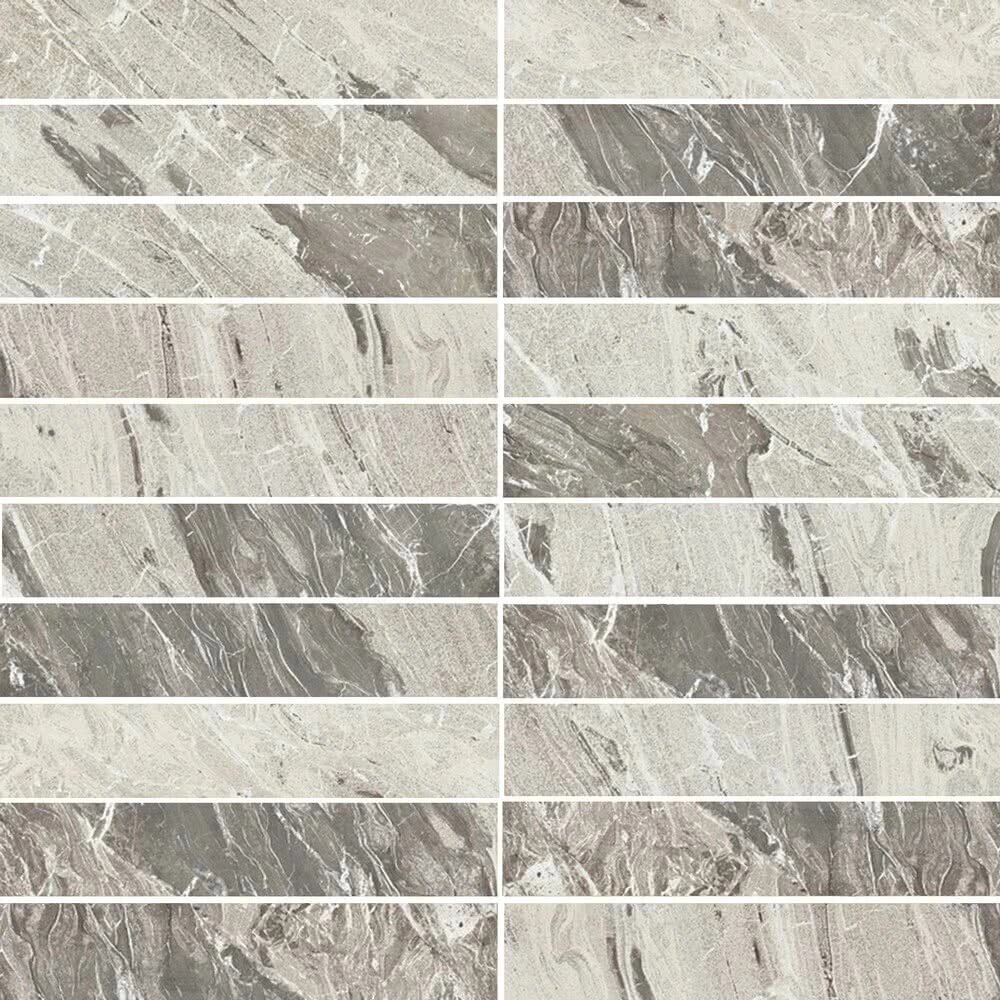 Мозаика облицовочная керамогранит I Marmi di Rex 729062_MarbleGrayMos. Luc. 3X15 ( м2) от компании MetSnab - фото 1