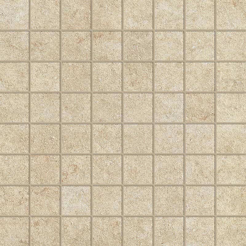 Мозаика облицовочная керамогранит Margres Slabstone 25M33SL2BF_SlabstoneMos3,5X3,5Beige ( м2) от компании MetSnab - фото 1