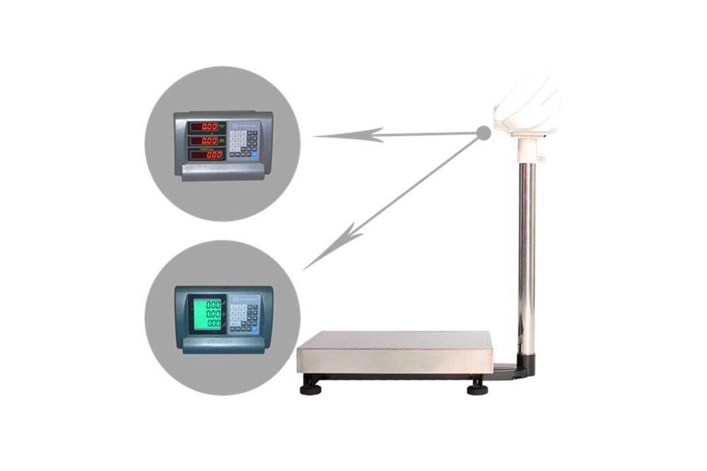 Напольные весы ВЭТ-150-1С-АБ/600х800 от компании MetSnab - фото 1
