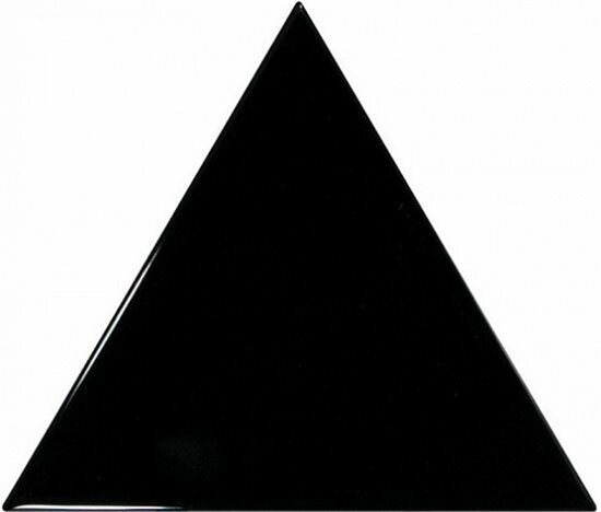 Настенная плитка 23821 Scale Triangolo Black 10.8x12.4 Equipe от компании MetSnab - фото 1