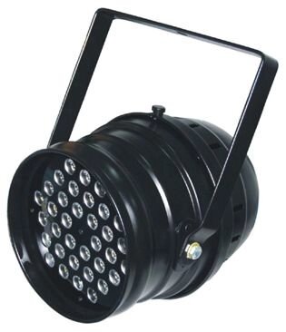 Nightsun SPD022-45 световой прибор LED PAR, 36x3W, RGB, DMX, диммер, 45 град от компании MetSnab - фото 1