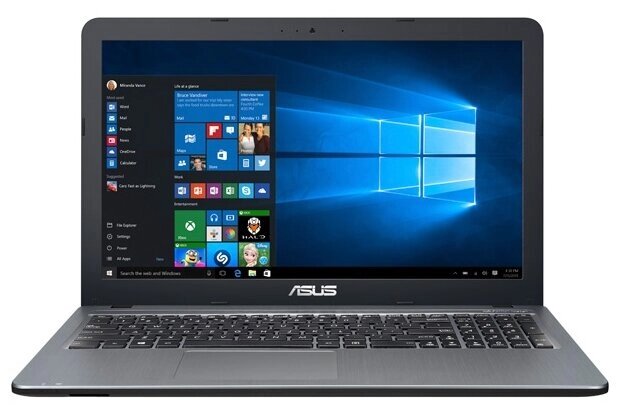 Ноутбук ASUS VivoBook R540UB-GQ980T (Intel Pentium 4417U 2300 MHz/15.6quot;/1366x768/4GB/512GB HDD/DVD нет/NVIDIA от компании MetSnab - фото 1