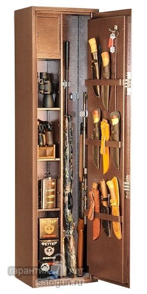 Оружейный шкаф GUNSAFE Сапсан тип 12 от компании MetSnab - фото 1