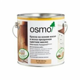 OSMO Dekorwachs Transparente Tone | Цветные масла прозрачные для стен (2,5 л) от компании MetSnab - фото 1