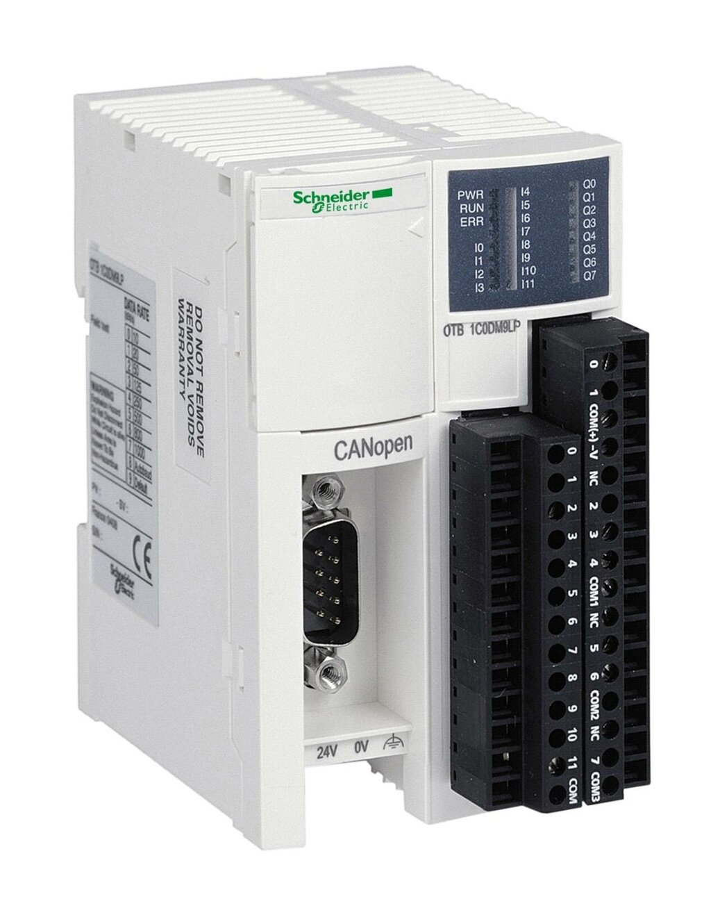 Otb модуль canopen 12вх/8вых =24в Schneider Electric, OTB1C0DM9LP от компании MetSnab - фото 1