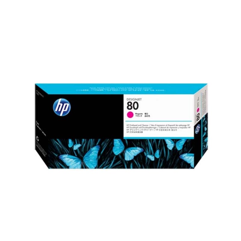 Печатающая головка Hewlett Packard C4822A (HP 80) Magenta от компании MetSnab - фото 1