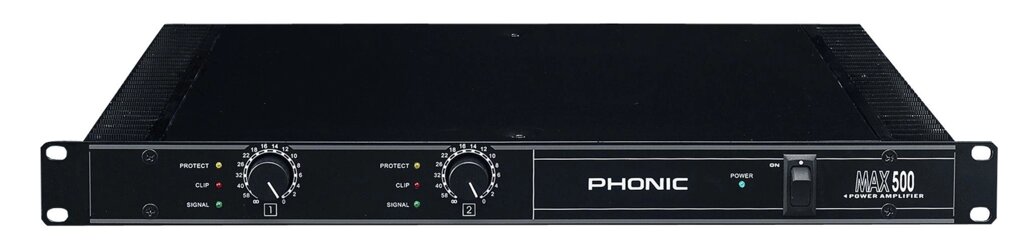 Phonic MAX 500 Усилитель мощности от компании MetSnab - фото 1