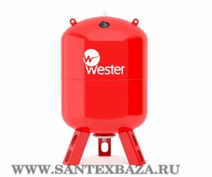 Мембранный бак для отопления 300 л Wester