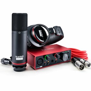 Комплект оборудования для звукозаписи FOCUSRITE Scarlett Solo Studio 3rd Gen