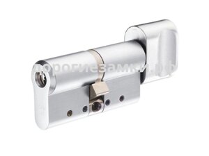 Цилиндр Abloy Protec2 CY 333 T ключ-вертушка (размер 56x62 мм) - Хром