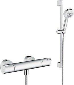 Душевой комплект Hansgrohe Ecostat 1001 CL ВМ 13211000 термостат + душевой гарнитур