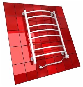 Электрический полотенцесушитель Двин L 70x40 ТЭН справа