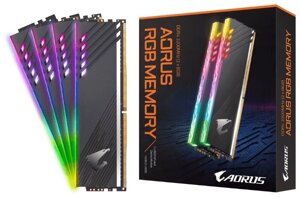 Оперативная память 8 ГБ 2 шт. GIGABYTE AORUS RGB GP-ARS16G32D