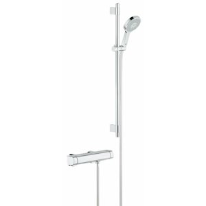 34482001 GROHE Grohtherm 2000 Термостат для душа с душевым гарнитуром, штанга 900 мм хром