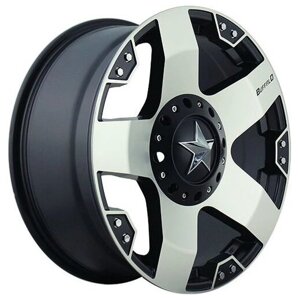 Колесный диск Buffalo BW-775 9x18/6x135/139.7 D106.3 ET0 Black with Machined Face